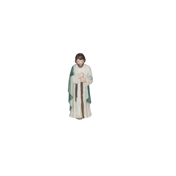 Homco Nativity Joseph Replacement 5110 7” Ceramic Christmas - Picture 1 of 5